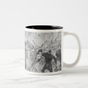 Tasse 2 Couleurs Émeutes irlandaises de règles du foyer à Glasgo