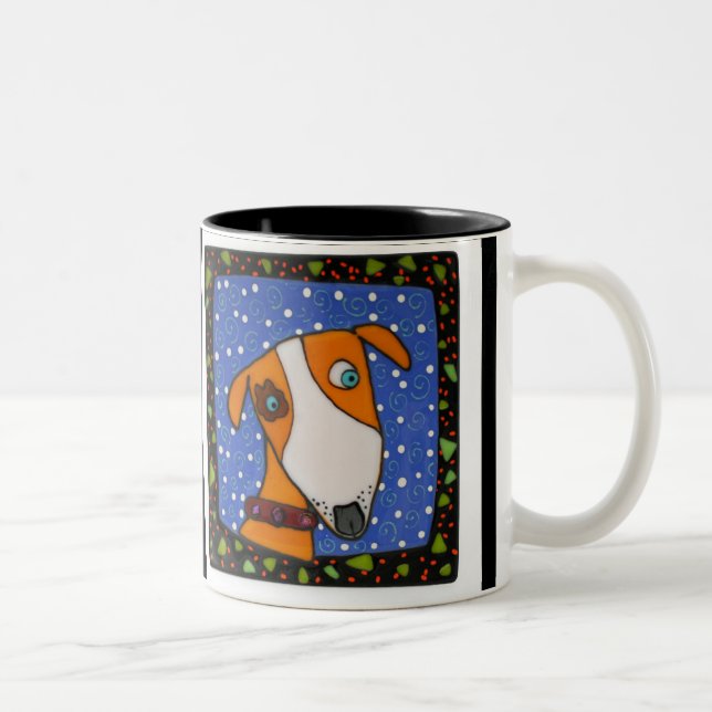 Tasse 2 Couleurs Emily le chien de garde (Droit)