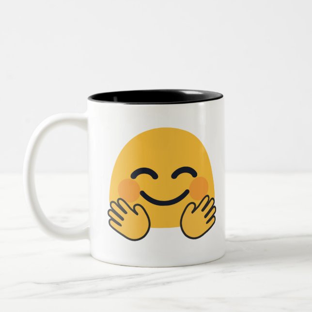 Tasse 2 Couleurs Emoji en prise (Gauche)