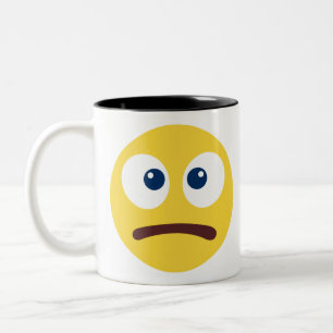 Tasse 2 Couleurs Emoji pas amusant