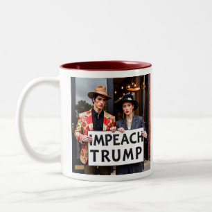 Tasse 2 Couleurs Empêcher le mouvement de résistance de Trump