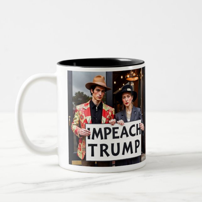 Tasse 2 Couleurs Empêcher Trump (Gauche)