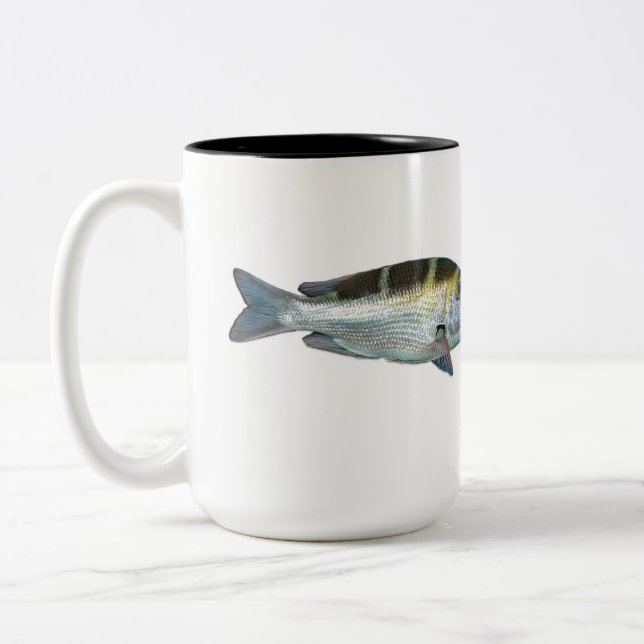 Tasse 2 Couleurs Empereur de Bigeye, Mu, Monotaxis grandoculis (Gauche)