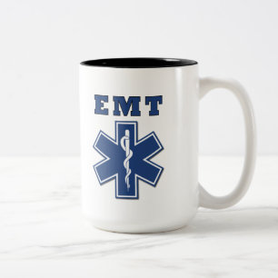 Tasse 2 Couleurs EMT Star of Life