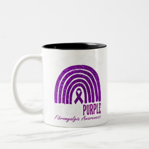 Tasse 2 Couleurs En Mai Nous Portons Violet Pour Sensibiliser À La