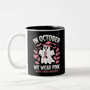 Tasse 2 Couleurs En Octobre Nous Portons La Sorcière D'Halloween Ro