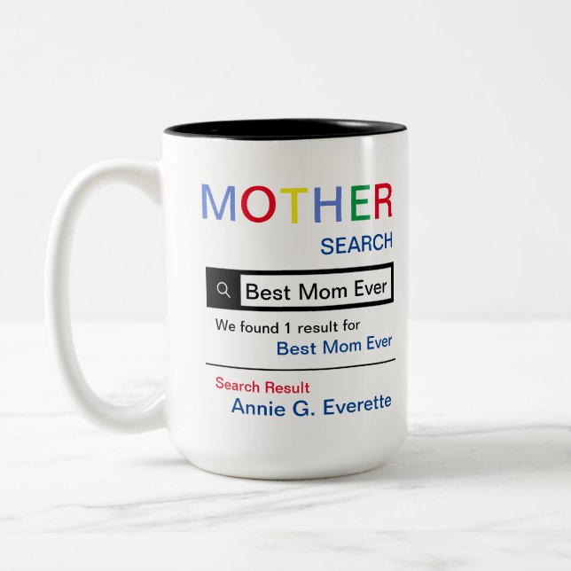 Tasse 2 Couleurs Encouragement de la pâte à café à deux tons (Gauche)