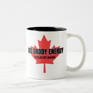 Tasse 2 Couleurs Énergie Big Daddy Canada Feuillet d'érable aliment