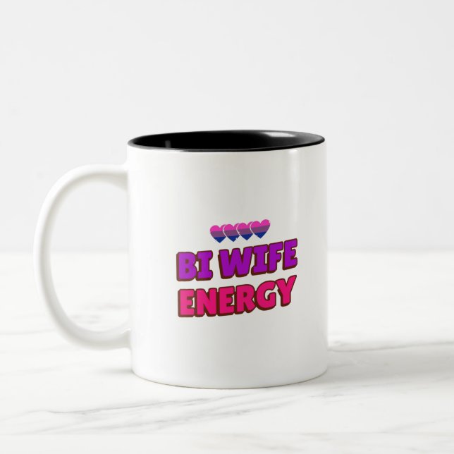 Tasse 2 Couleurs Énergie de femme infidèle (Gauche)