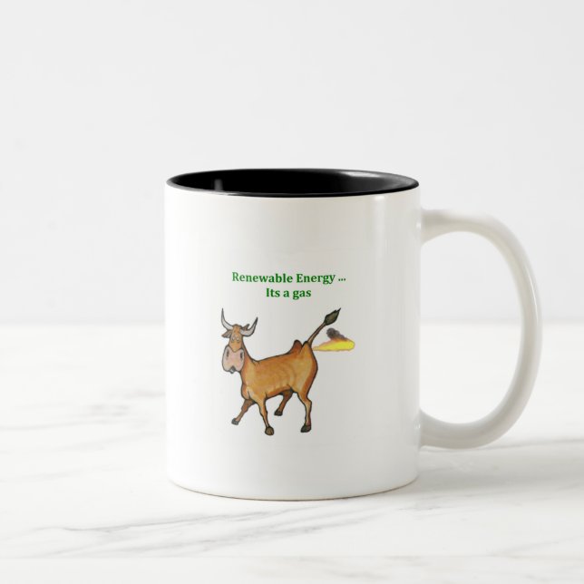 Tasse 2 Couleurs Énergie renouvelable (Droit)