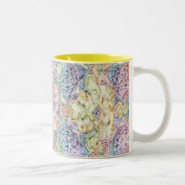 Tasse 2 Couleurs Enfant de sourire à deux tons (Droit)