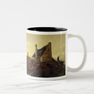 Tasse 2 Couleurs Enfants jouant sur la glace