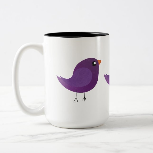 Tasse 2 Couleurs Enfants mignonette birdy (Gauche)