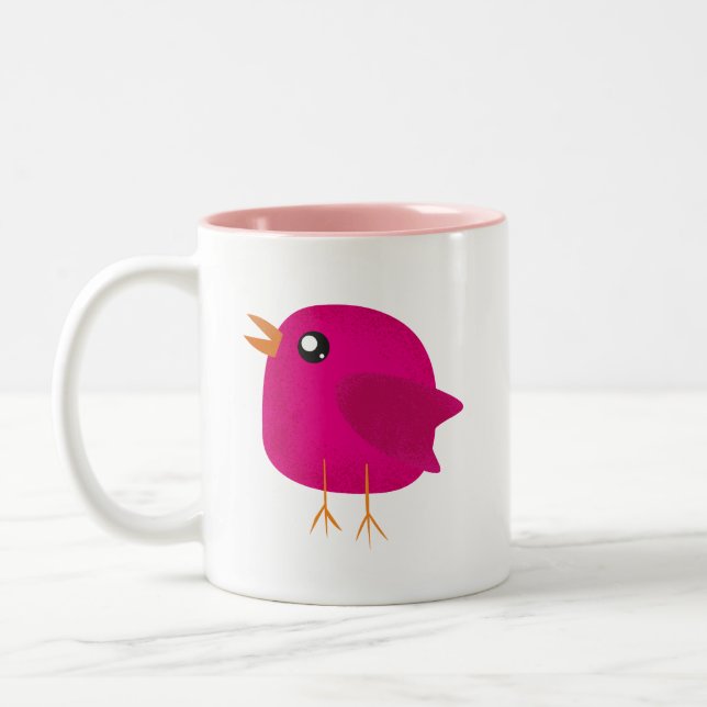 Tasse 2 Couleurs Enfants mignonette birdy (Gauche)