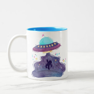 Tasse 2 Couleurs enlèvement d'aliens