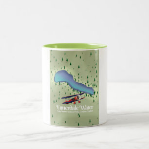Tasse 2 Couleurs Ennerdale Water, affiche de voyage du district des