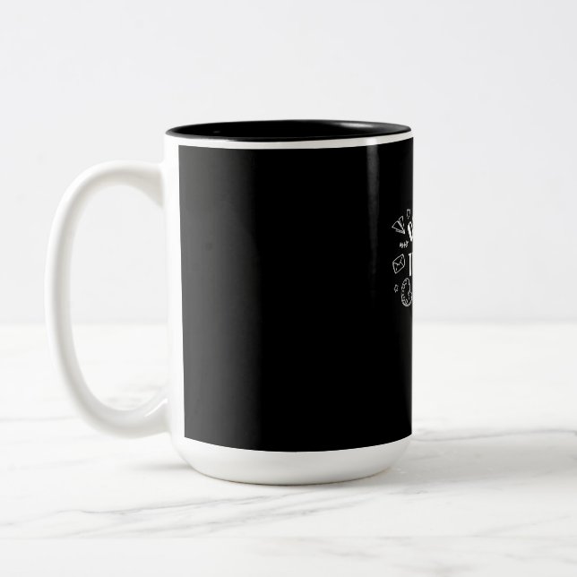 Tasse 2 Couleurs Enseignants en garderie (Gauche)