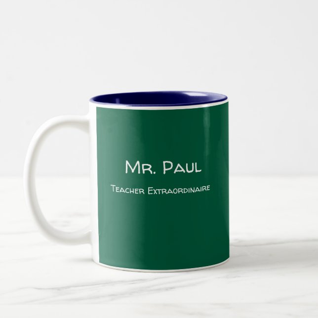 Tasse 2 Couleurs Enseigner Extraordinaire (Gauche)