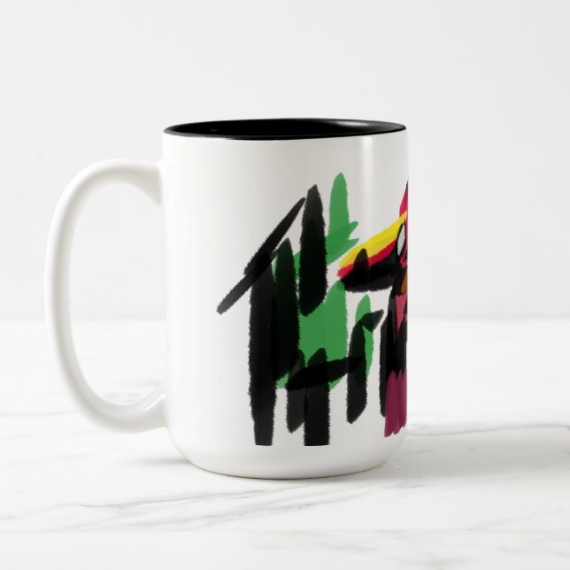 Tasse 2 Couleurs Ensemble Fox Autumn (Gauche)