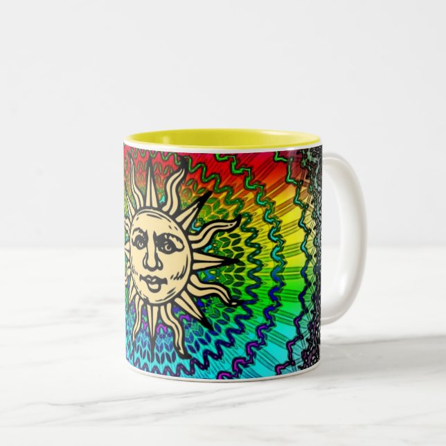 Tasse 2 Couleurs Ensoleillé (Devant droit)