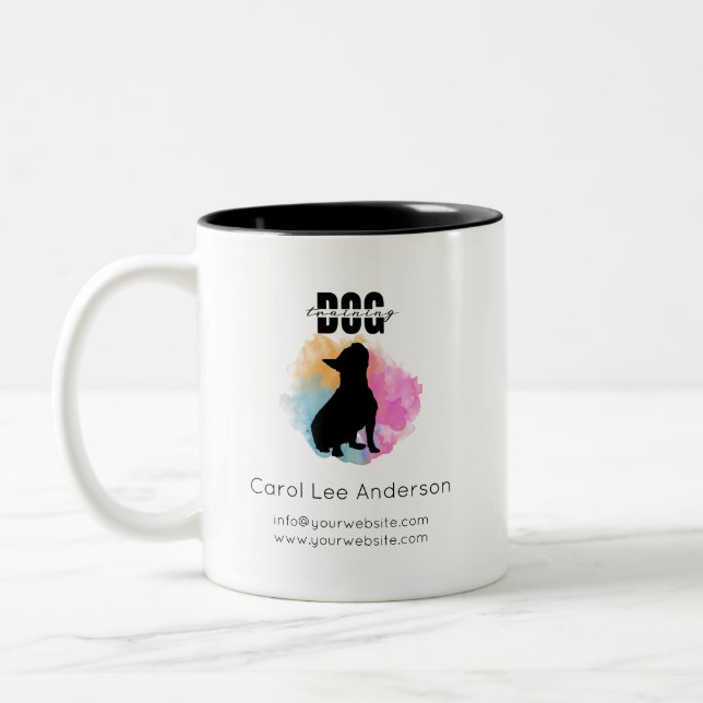 Tasse 2 Couleurs Entraînement des chiens (Gauche)
