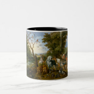 Tasse 2 Couleurs Entrée des animaux dans l'arche de Noé (Brueghel)