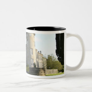 Tasse 2 Couleurs Entrée latérale du château de Dromoland sans perso
