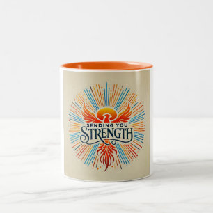 Tasse 2 Couleurs Envoi de soutien pour le rétablissement