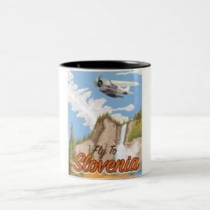 Tasse 2 Couleurs Envolez-vous pour la Slovénie