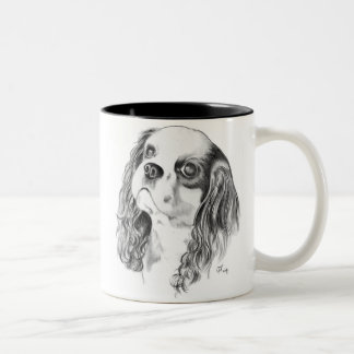 Tasse 2 Couleurs Épagneul cavalier du Roi Charles