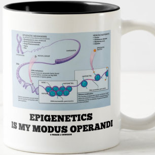 Tasse 2 Couleurs Epigenetics Is My Modus operandi