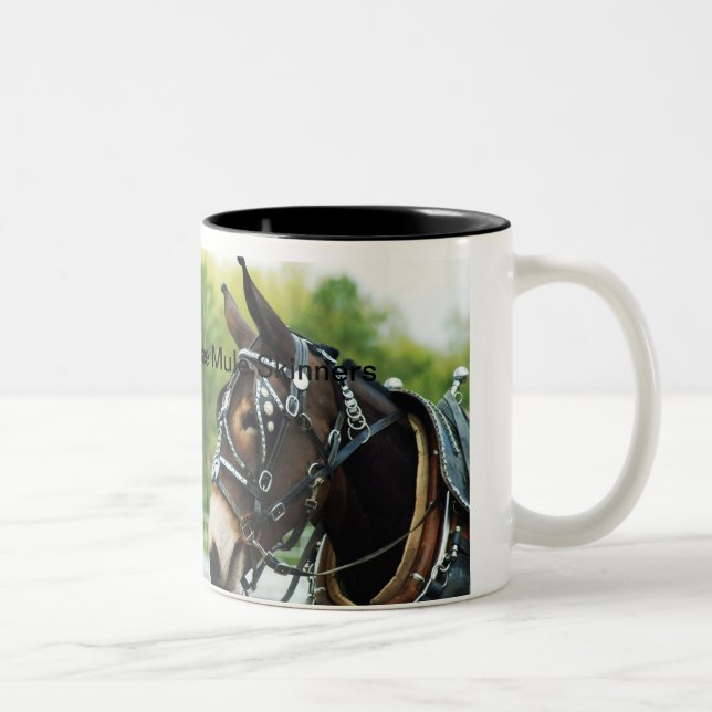Tasse 2 Couleurs Éplucheuses de mule moyennes du Tennessee (Droit)