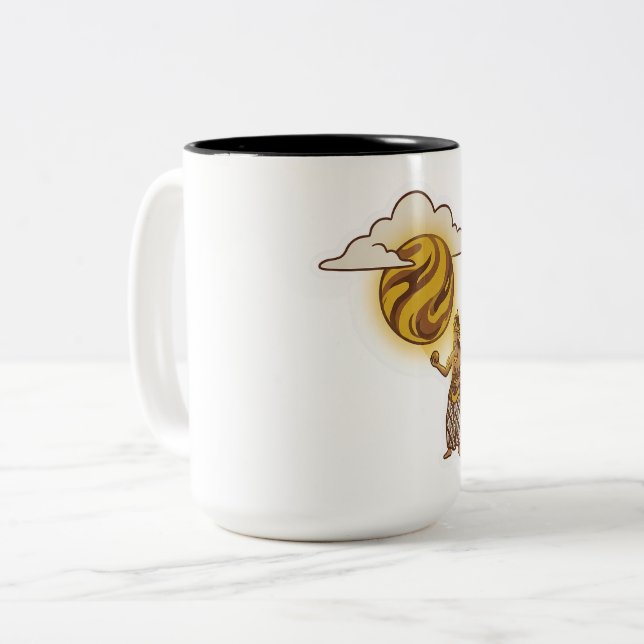 Tasse 2 Couleurs Épuisement (Devant gauche)