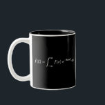 Tasse 2 Couleurs équation de transformation fourier, base mathémati<br><div class="desc">formule de transformation fourier,  une équation très utile dans de nombreux domaines de la science,  comme la physique et l'ingénierie</div>