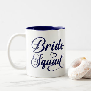Tasse 2 Couleurs Équipe de mariée