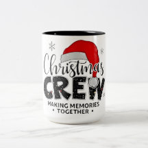 Équipe de Noël Famille Drôle Faisant des Souvenirs