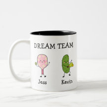 Équipe de rêve personnalisée de pickleball drôle
