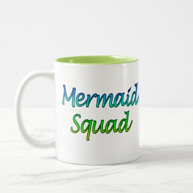 Tasse 2 Couleurs Équipe de sirènes (Gauche)