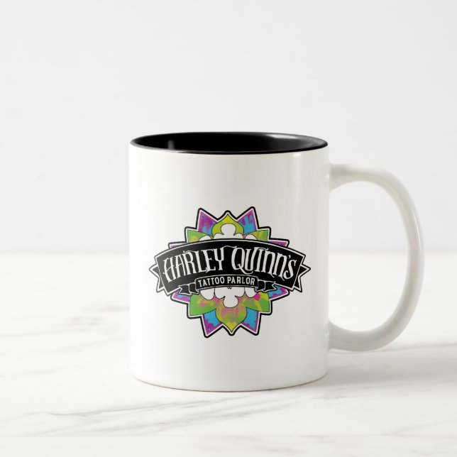 Tasse 2 Couleurs Équipe de suicide | Harley Quinn's Tattoo Parlor L (Droit)
