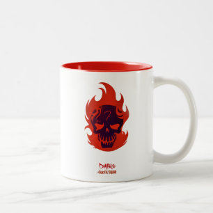 Tasse 2 Couleurs Équipe de suicide   Icône Diablo Head