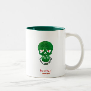 Tasse 2 Couleurs Équipe de suicide   Icône Tête Croc de tueur