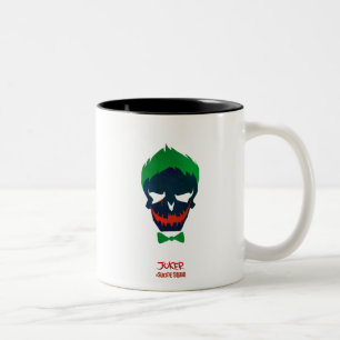 Tasse 2 Couleurs Équipe de suicide   Icône Tête de joker