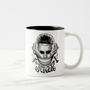 Tasse 2 Couleurs Équipe de suicide Joker Smile