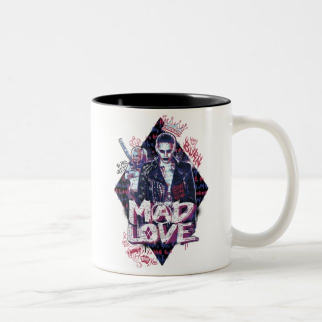Tasse 2 Couleurs Équipe de suicide | Mad Love (Droit)
