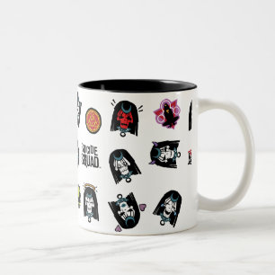 Tasse 2 Couleurs Équipe de suicide   Motif Emoji Enchantress