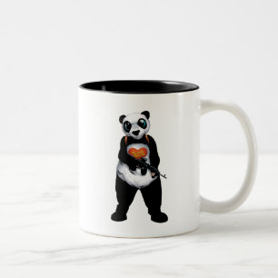Tasse 2 Couleurs Équipe de suicide Panda