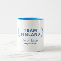 Équipe Finlande + nom