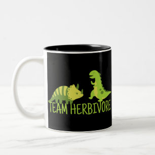 Tasse 2 Couleurs Équipe Herbivore Vegan