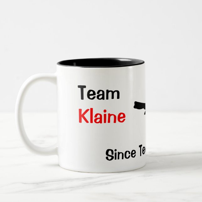 Tasse 2 Couleurs Équipe Klaine (Gauche)