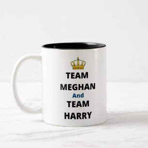 Tasse 2 Couleurs Équipe Meghan et Harry